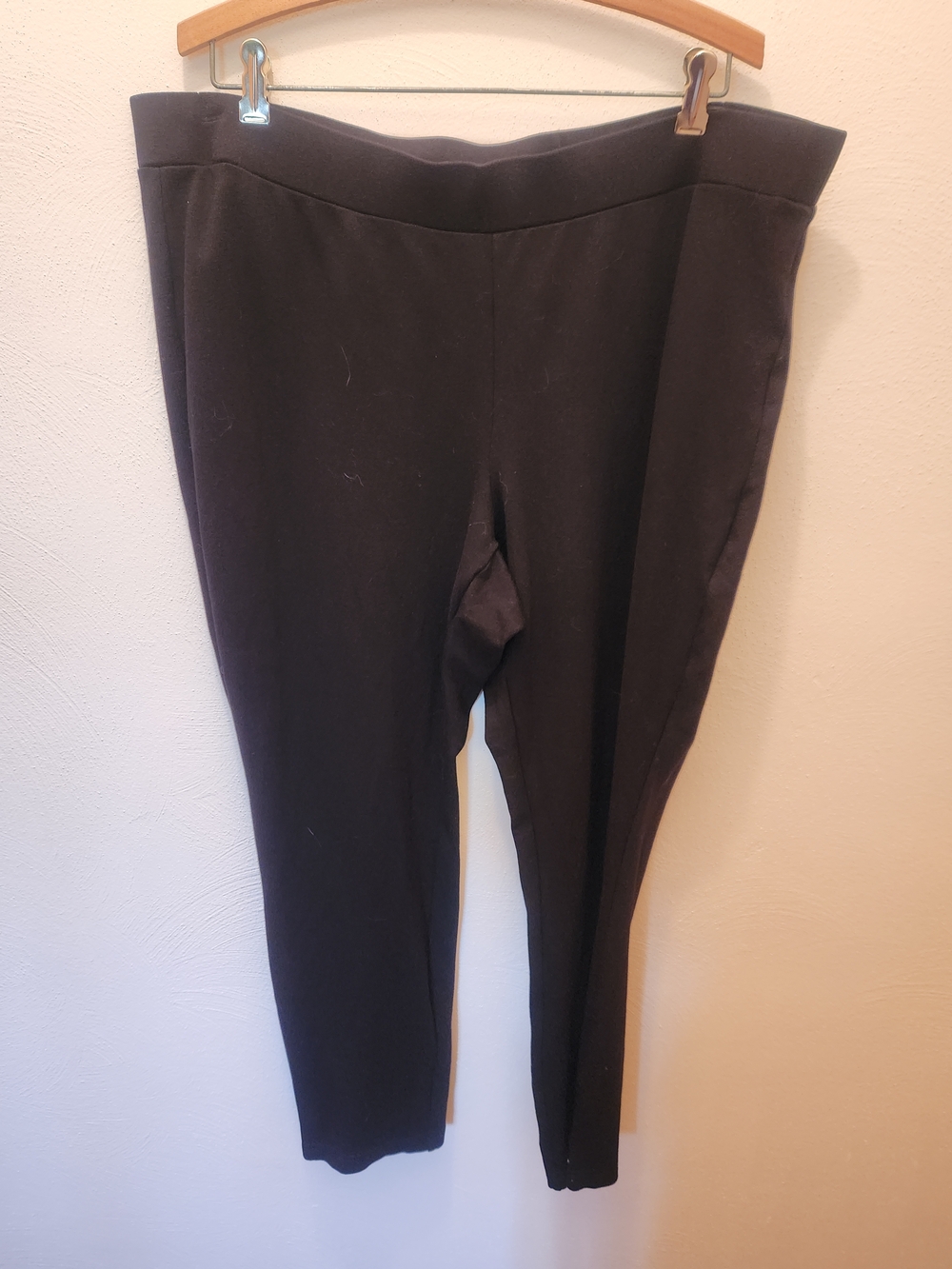 Roz & Ali Black Leggings Size 2X